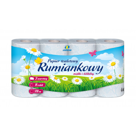 Papier toaletowy rumiankowy 3-warstwowy