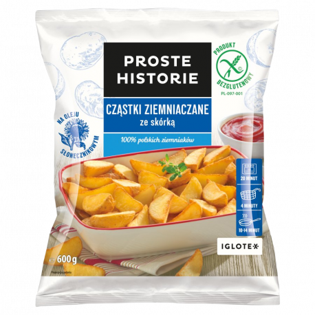 Proste Historie Cząstki ziemniaczane ze skórką 600g