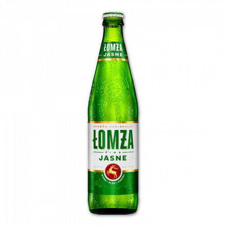 ŁOMŻA PIWO JASNE BUT BZW. 500 ML