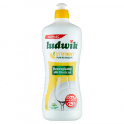 Ludwik płyn do mycia naczyń cytrynowy 900g