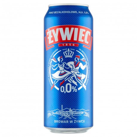 Żywiec Piwo jasne bezalkoholowe 500 ml