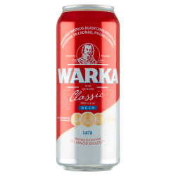 Warka Classic Piwo jasne 500 ml