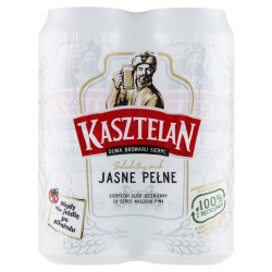 Kasztelan Jasne Pełne Piwo 4 x 500 ml