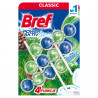 Bref WC Power Aktiv Zawieszka myjąco-zapachowa do muszli WC sosnowy las 3 x 50 g