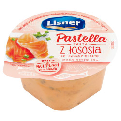 Lisner Pastella Pasta z łososia ze szczypiorkiem 80 g