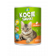 Karma dla kotów Kocie Smaki z drobiem 415 g Lewiatan