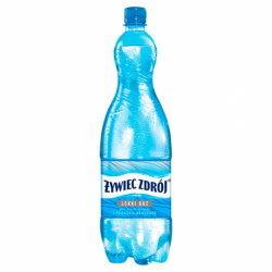 Żywiec Zdrój Woda źródlana lekko gazowana 1,5 l