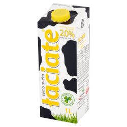 Łaciate Mleko UHT 2,0% 1 l