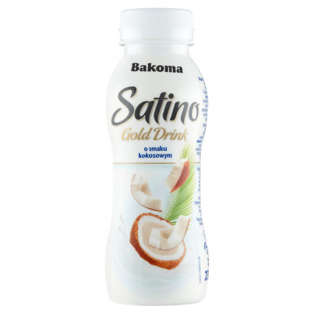 Bakoma Satino Gold Drink Napój mleczny o smaku kokosowym 230 g