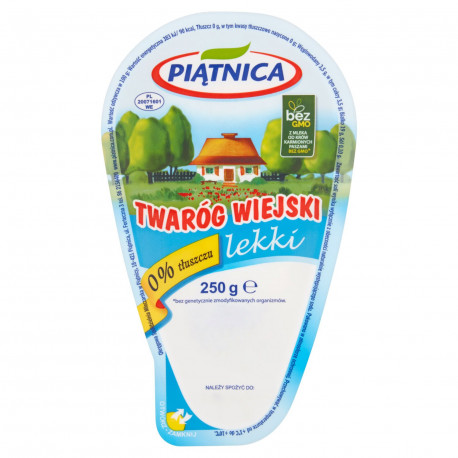 Piątnica Twaróg wiejski lekki 250 g