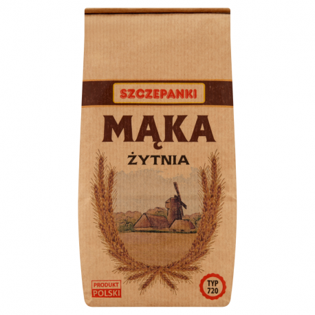 Szczepanki Mąka żytnia typ 720 1 kg