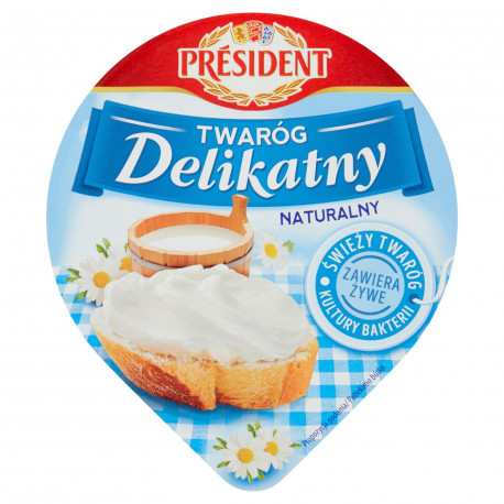 Président Twaróg Delikatny naturalny 150 g