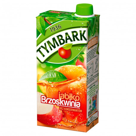Tymbark Napój jabłko brzoskwinia 1 l