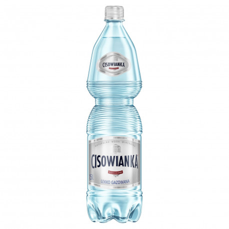 Cisowianka Naturalna woda mineralna lekko gazowana niskosodowa 1,5 l