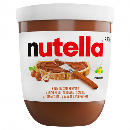 Nutella Krem do smarowania z orzechami laskowymi i kakao 230 g