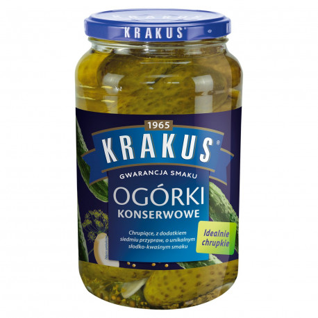 Krakus Ogórki konserwowe 920 g