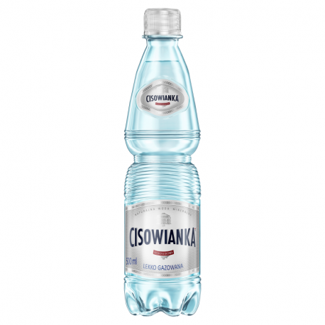 Cisowianka Naturalna woda mineralna lekko gazowana niskosodowa 500 ml