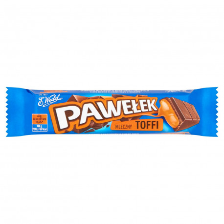 E. Wedel Pawełek Batonik mleczny toffi 45 g
