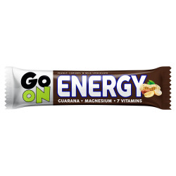 Sante Go On Energy Baton z orzeszkami arachidowymi i karmelem oblany mleczną czekoladą 50 g