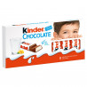 Kinder Chocolate Batoniki z mlecznej czekolady z nadzieniem mlecznym 100 g (8 x 12,5 g)