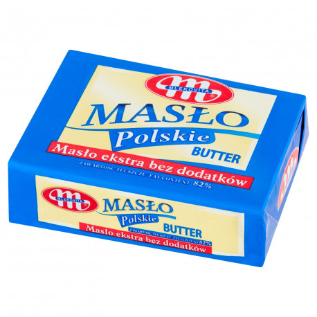 Mlekovita Masło Polskie ekstra bez dodatków 82% 200 g