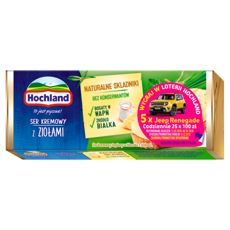 Hochland Ser kremowy z ziołami 90 g