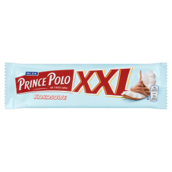 Prince Polo XXL Kruchy wafelek z kremem kokosowym oblany czekoladą mleczną 50 g