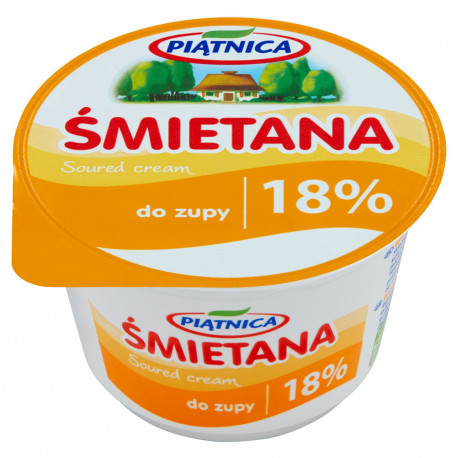Piątnica Śmietana do zupy 18% 200 g