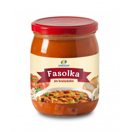 Fasolka po bretońsku 500g Lewiatan