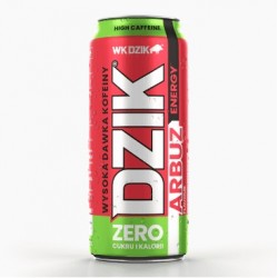 WK Dzik Napój energetyzujący arbuz zero cukru i kalorii 500ml