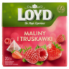Loyd Herbatka owocowa aromatyzowana o smaku maliny i truskawki 40 g (20 x 2 g)