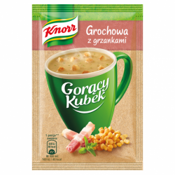 Knorr Gorący Kubek Grochowa z grzankami 21 g