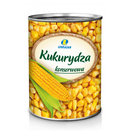 Kukurydza konserwowa 400 g Lewiatan