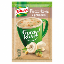 Knorr Gorący Kubek Pieczarkowa z grzankami 15 g