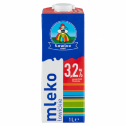 Łowicz Mleko łowickie UHT 3,2% 1 l