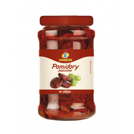 Pomidory suszone w oleju 280g Lewiatan