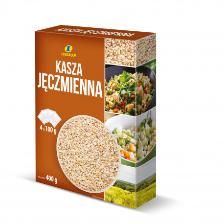 Kasza jęczmienna 4x100g Lewiatan