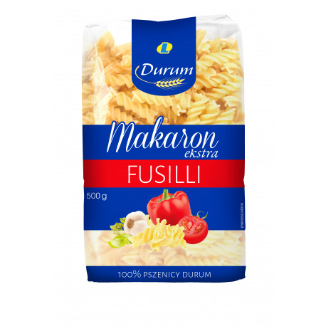 Makaron Durum FUSILLI 500g Lewiatan