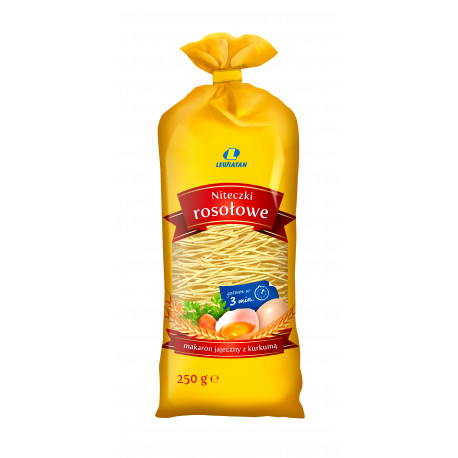 Makaron niteczki rosołowe 250 g Lewiatan