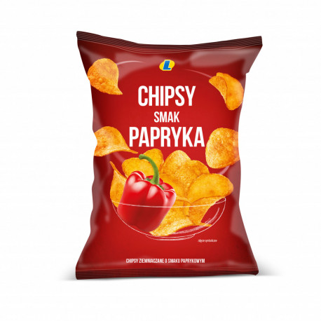 Chipsy papryka 140 g Lewiatan