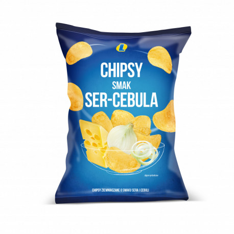 Chipsy ser-cebula 140 g Lewiatan
