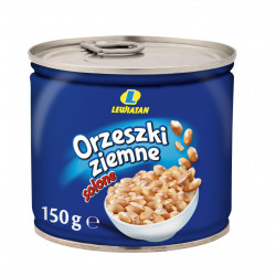 Orzeszki ziemne solone 150 g Puszka Lewiatan