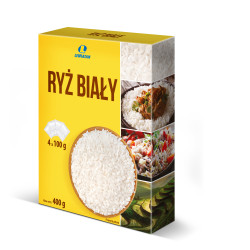 Ryż biały 4x100 g Lewiatan