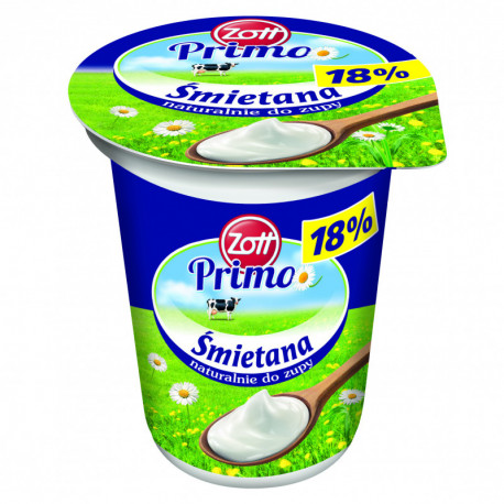 Zott Primo Śmietana 18% 330 g