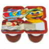 Bakoma Bakuś Deser mleczny o smaku czekoladowo-orzechowym 240 g (4 x 60 g)