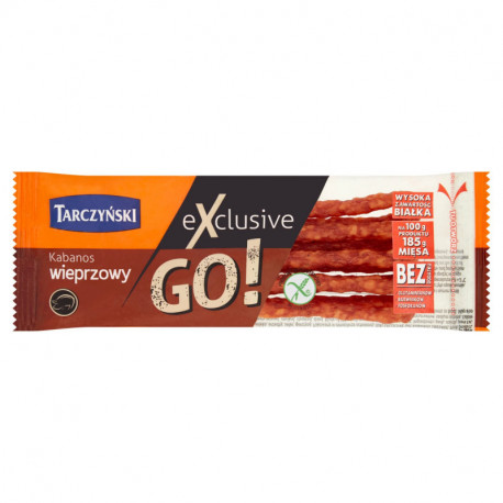Tarczyński Kabanos Exclusive Go! wieprzowy 50 g