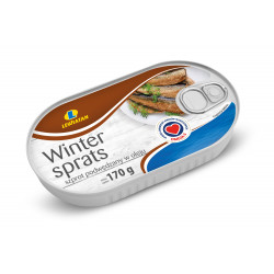 Szprot podwędzany w oleju Winter Sprats 170 g Lewiatan