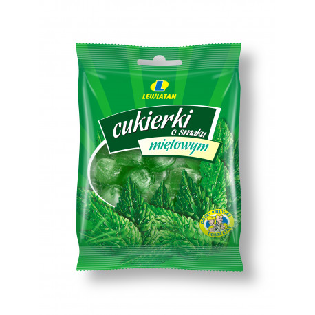 Cukierki o smaku miętowym 90 g Lewiatan
