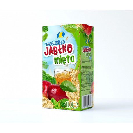 Napój jabłko - mięta 1 l Lewiatan