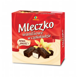 Mleczko w czekoladzie o smaku waniliowym 400 g Lewiatan